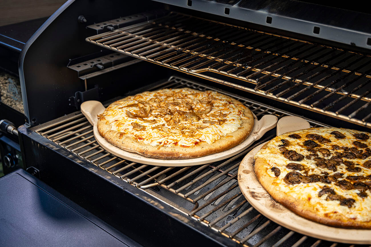 Making Pizza on the Grill