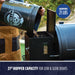 Black Pit Boss smoker with 21 lb hopper capacity for low & slow cooking.