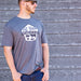 Gray Pit Boss t-shirt with "This Smoke Ain't No Joke" graphic.