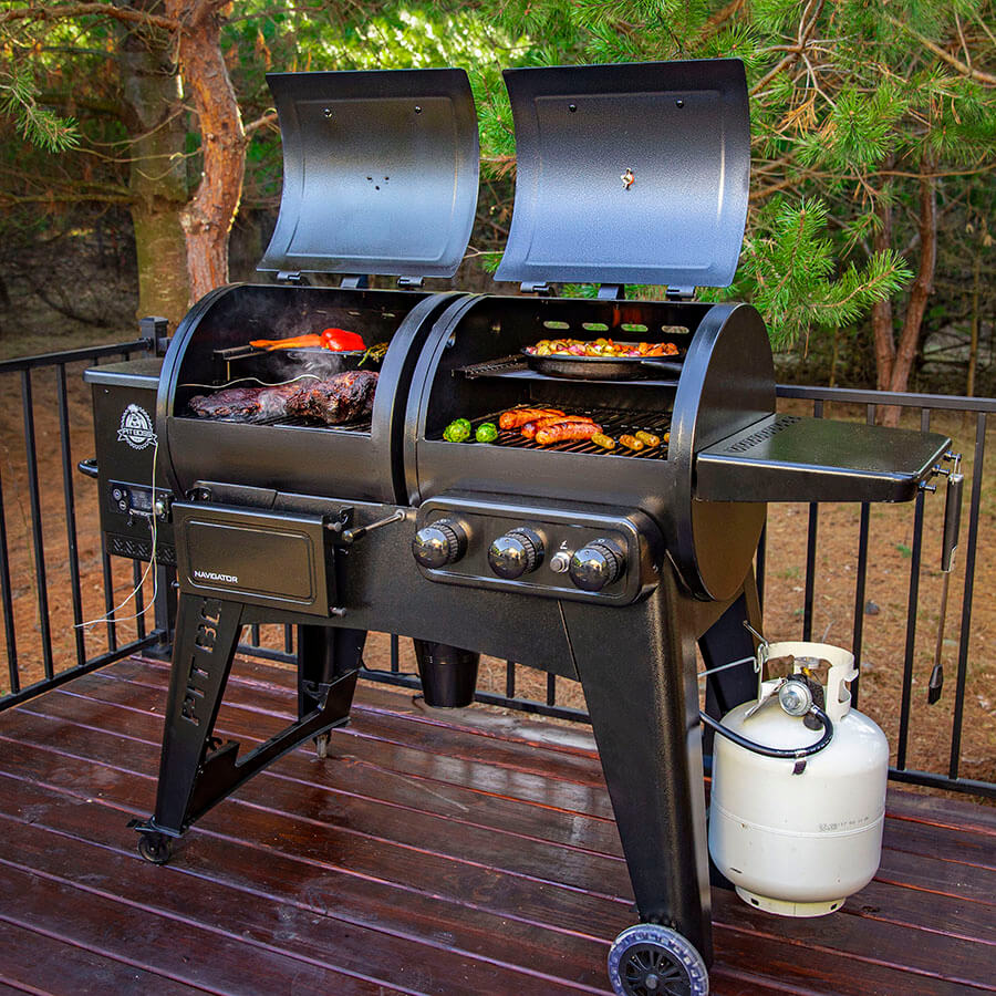 Navigator Pellet/Gas Combo Grill