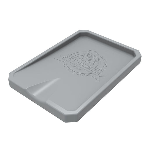 Pit Boss Silicone Tool Mat BBQ Accessory, Grey with Pit Boss logo