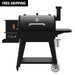 Pit Boss Grills Sportsman 850 Wood Pellet Grill, black and grey with Wi-Fi Bluetooth Control