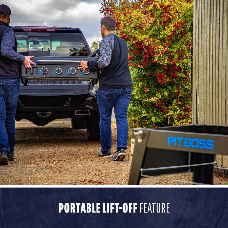 4-Burner Ultimate Lift-Off Griddle