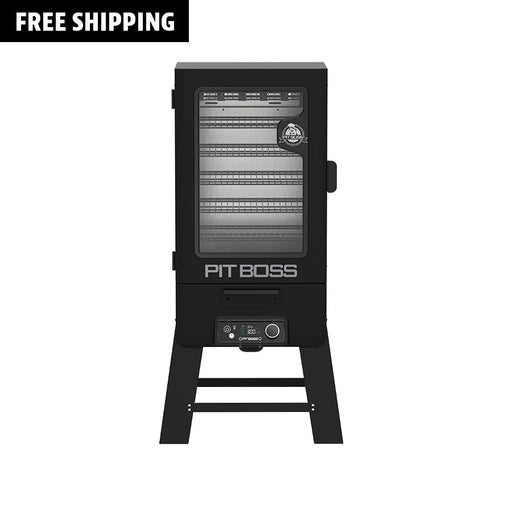 Pit Boss 42" Digital Vertical Smoker front view on a white background