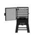 Pit Boss 30-inch Analog Vertical Smoker, front view, door open