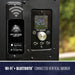 Black Pit Boss Grills Competition Series PBV5P2 Vertical Smoker with Wi-Fi and Bluetooth connectivity.