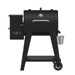 Black Pit Boss Grills FB2 700 Wood Pellet Grill with digital control panel and drip pan.