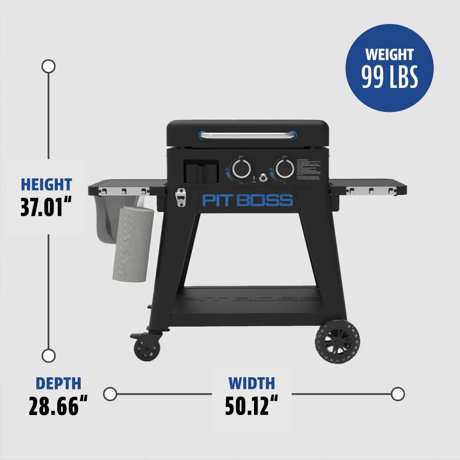 2-Burner Ultimate Lift-Off Griddle