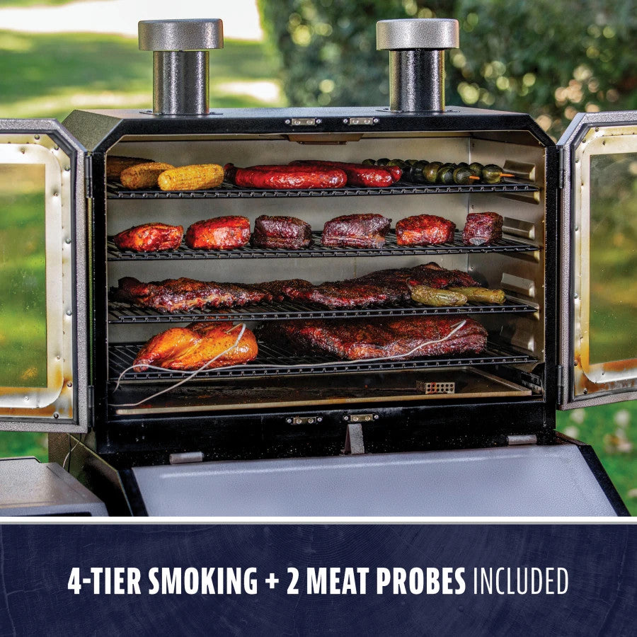 Lockhart Platinum Pellet/Smoker Combo Grill