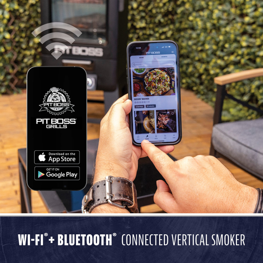 42" Digital Vertical Smoker with Wi-Fi