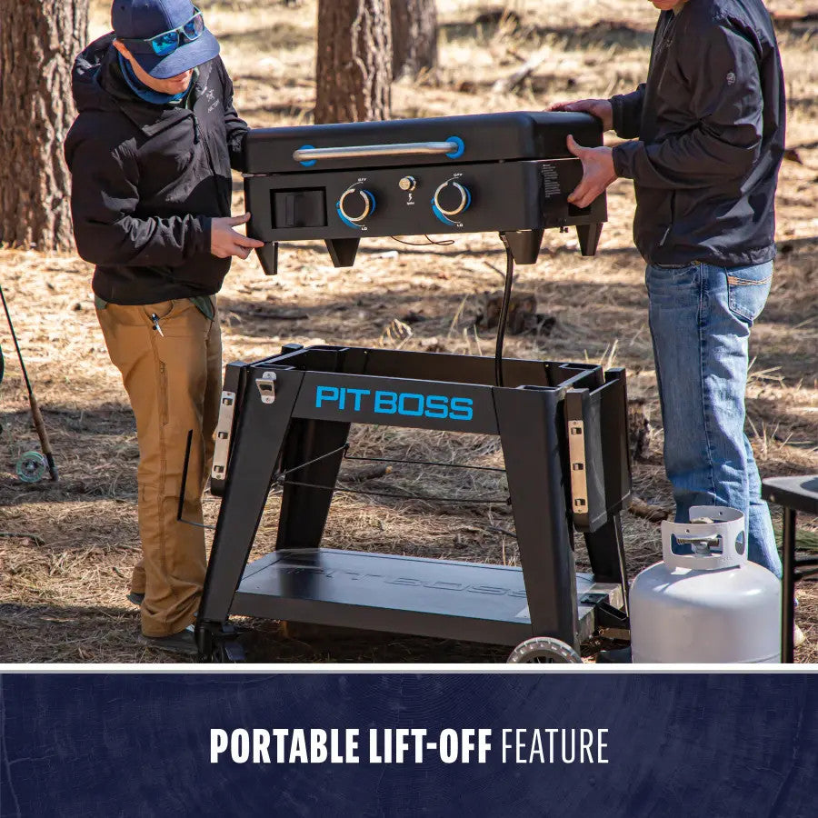 2-Burner Ultimate Lift-Off Griddle