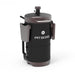 Mahogany Champion Barrel Charcoal Smoker - PBV24CB