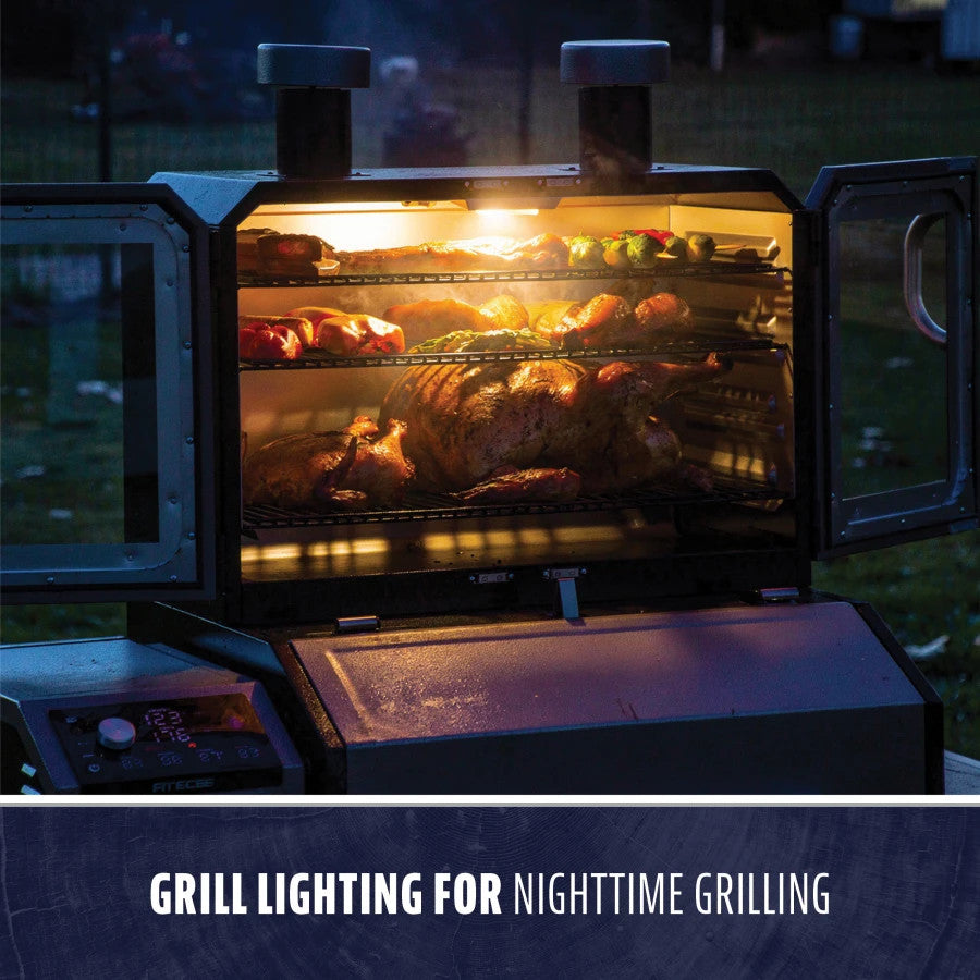 Lockhart Platinum Pellet/Smoker Combo Grill