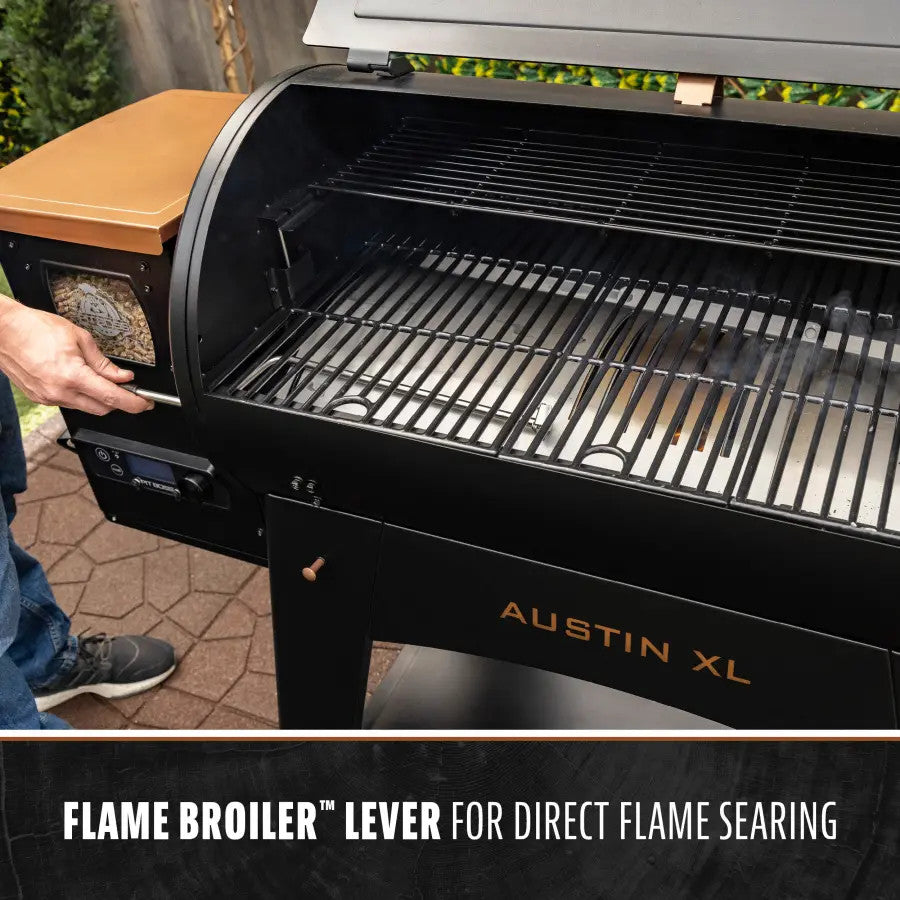 Austin XL 1000 Wood Pellet Grill - Onyx Edition