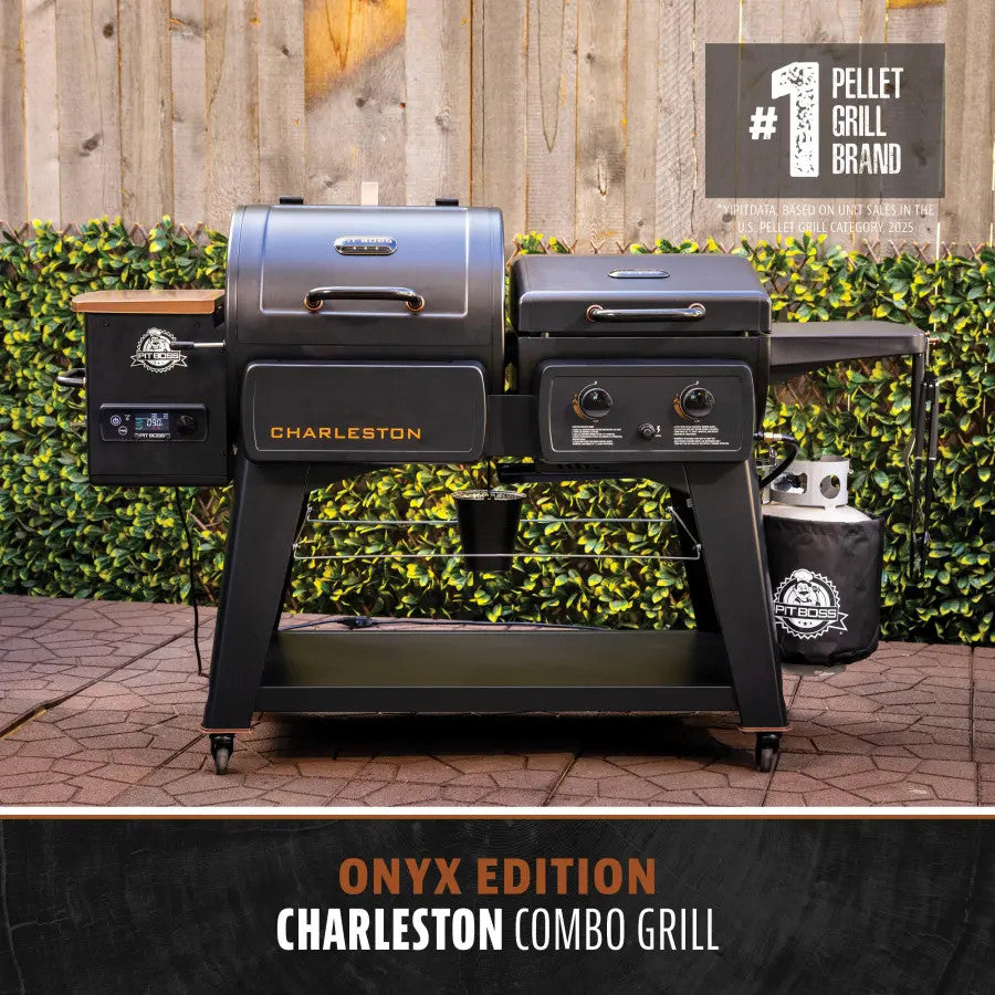 Charleston 1020 Combo Grill - Onyx Edition