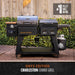 Charleston 1020 Combo Grill - Onyx Edition
