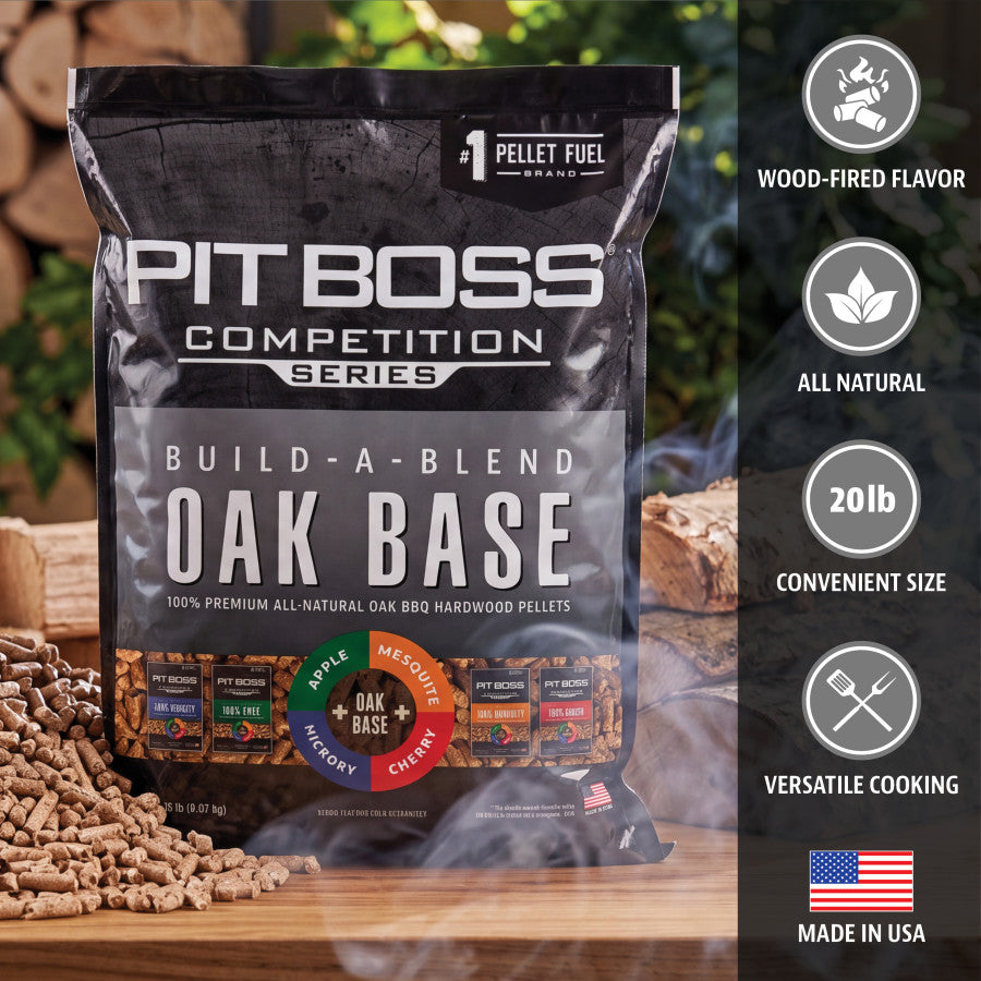 Build-a-Blend™ Oak Base Hardwood Pellets - 20 lb
