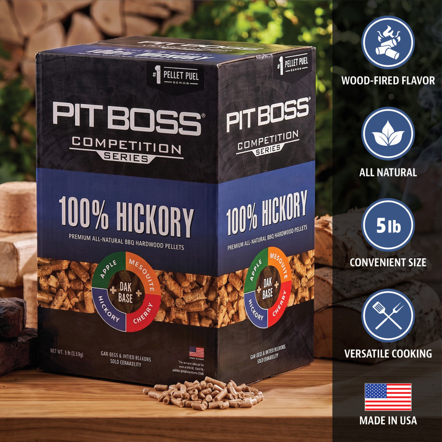 Build-a-Blend™ 100% Hickory Hardwood Pellets - 5 lb