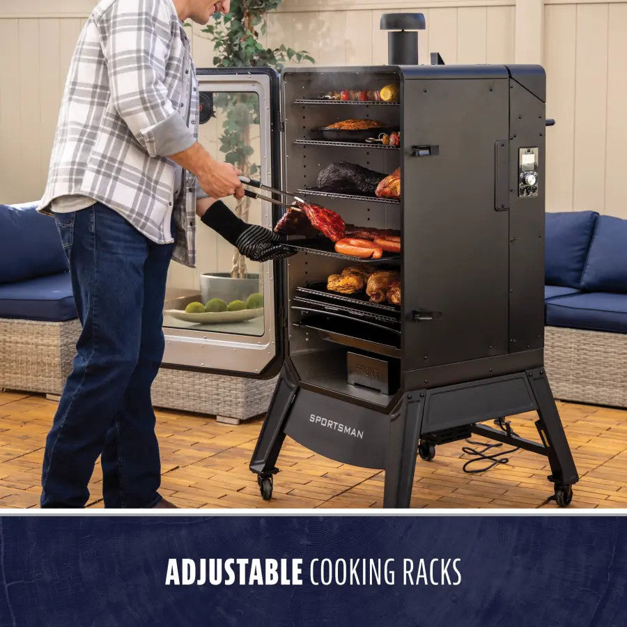 Sportsman 7-Series Wood Pellet Vertical Smoker