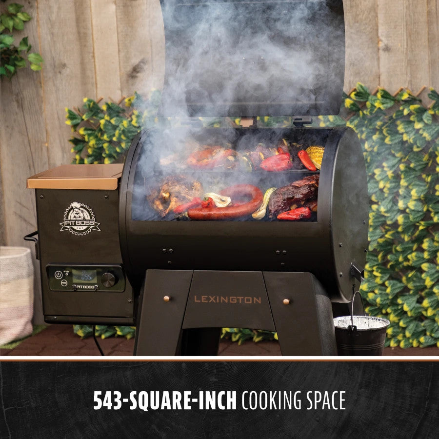 Lexington 500 Wood Pellet Grill - Onyx Edition