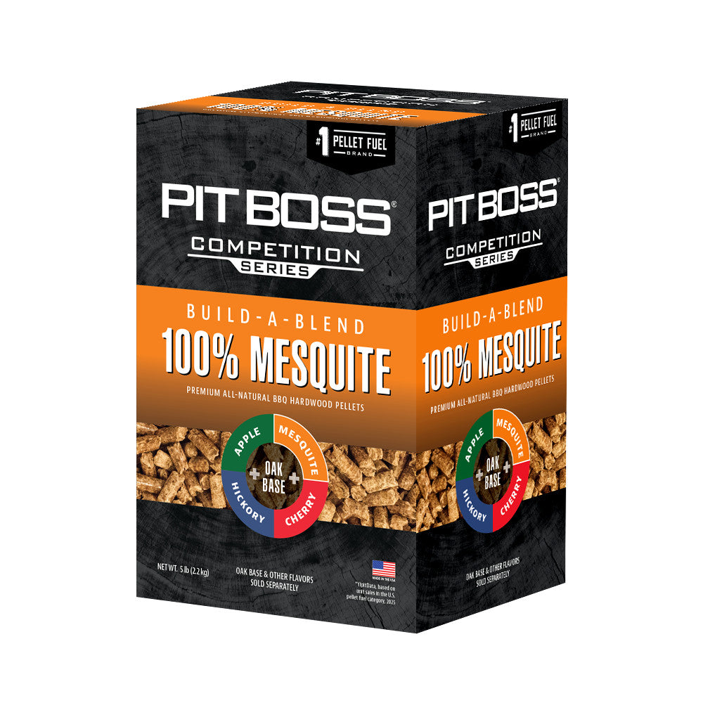 Build-a-Blend™ 100% Mesquite Hardwood Pellets - 5 lb