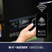 Black Pit Boss Grills connected grill with Wi-Fi and Bluetooth.