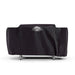 Black Pit Boss grill cover with wheels.