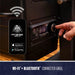 Black Pit Boss Grills Wi-Fi + Bluetooth connected grill with digital control panel.