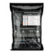 20 lb bag of Pit Boss Competition Series hardwood pellets; black bag with pairing guide and grilling instructions on back.