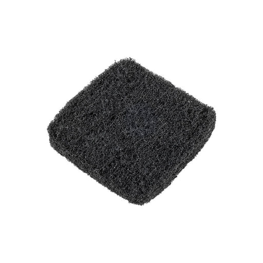 Black sponge filter for aquarium or water filtration.