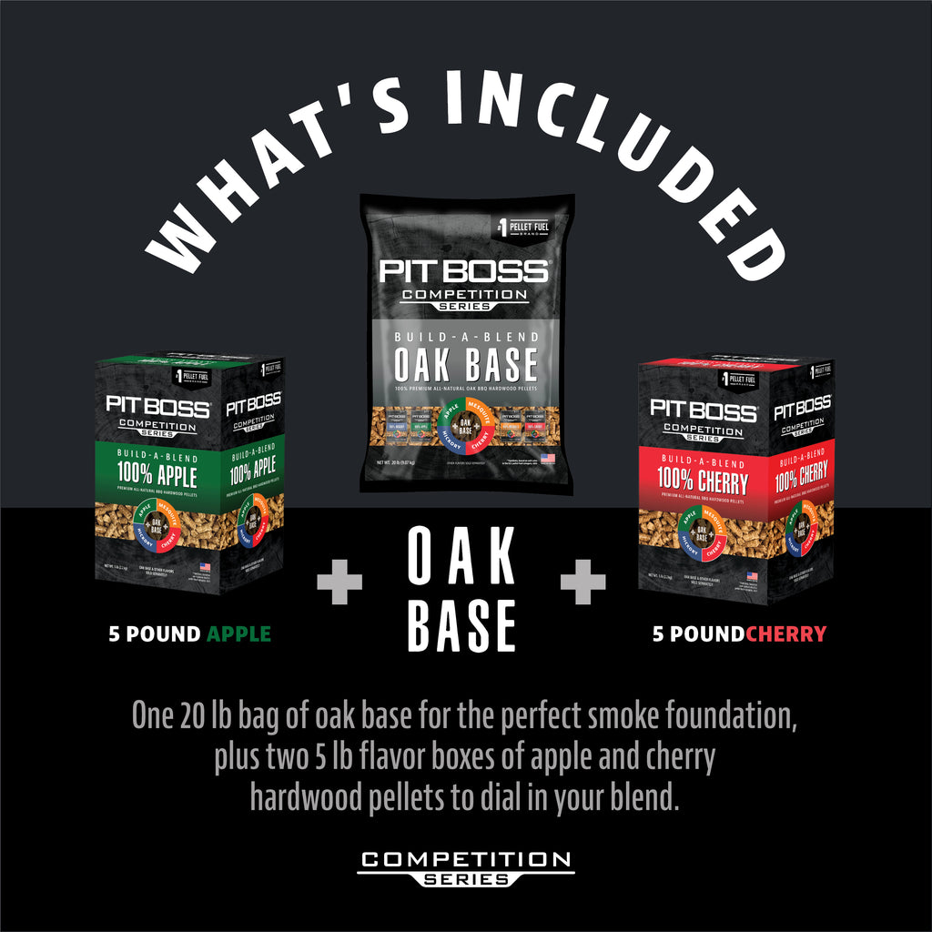 Sweet & Fruity Oak Base Hardwood Pellet Bundle