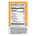Orange spice seasoning packet with nutrition facts and ingredients listed.