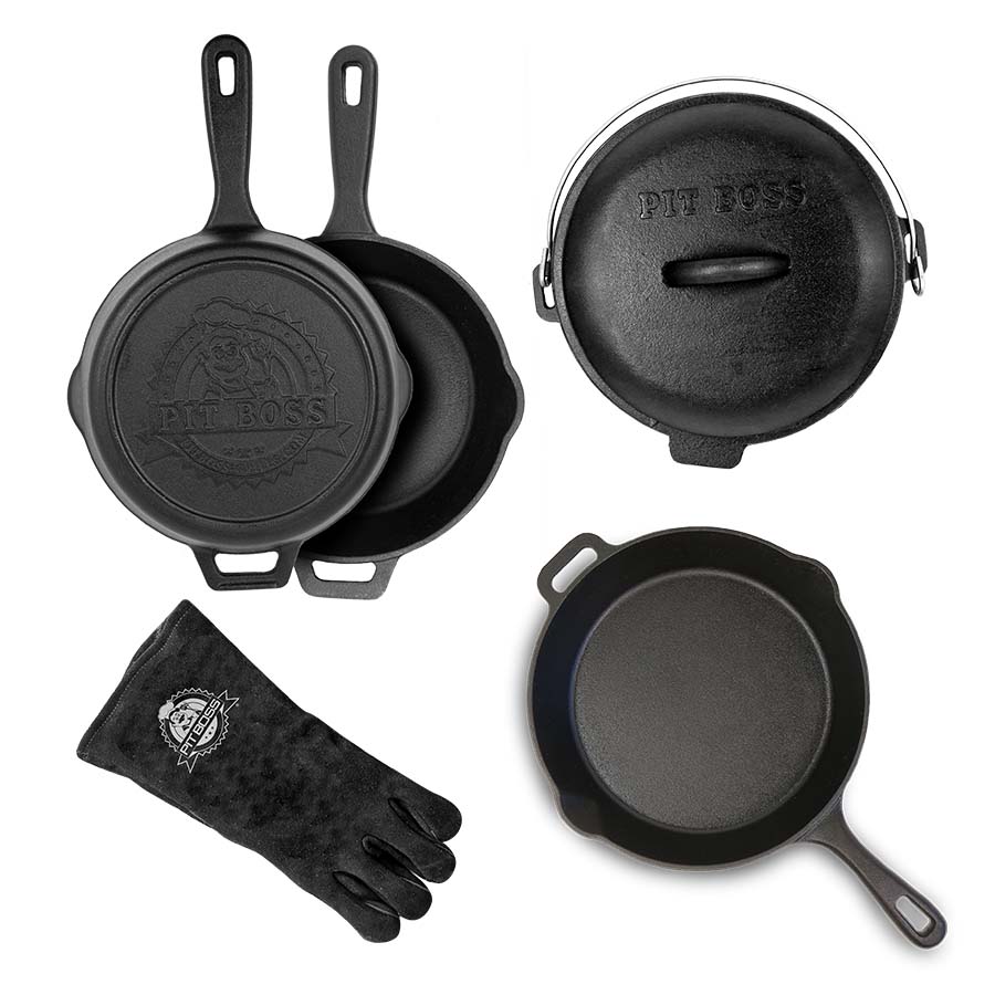 Pit Boss Cast Iron Set