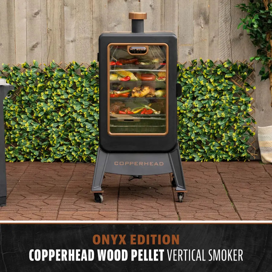 4 Series Vertical Pellet Smoker - Onyx Edition
