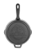 Black Pit Boss cast iron skillet with handle and logo.