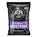 Pit Boss Griller’s Reserve BBQ Hardwood Pellets, 40 lb bag. Hickory, mesquite, pecan, oak blend. Black and purple packaging.