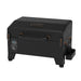 Black Pit Boss electric smoker with digital display and handle.