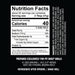 Nutrition Facts label for Pit Boss Grills sauce, 2 Tbsp serving, 40 calories, 270mg sodium, 9g carbs.