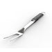 Black-handled stainless steel fork with "FITBOSS" branding.
