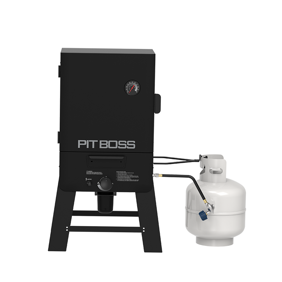 30" Gas Vertical Smoker with Built-In Thermometer