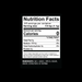 Nutrition facts label for seasoning blend: salt, garlic, spices, sugar, onion, paprika extractives.