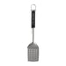 Pit Boss Grills BBQ Spatula, stainless steel with black handle and drain slots