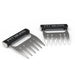 Black and silver Pit Boss meat shredder claws.