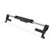 Black PitBoss resistance band trainer with silver bar and handles.