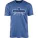 Blue Pit Boss t-shirt with "Bigger Hotter Heavier 1999" design.