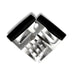 Black-handled stainless steel meat claws with sharp tines.