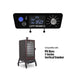 Black Pit Boss 7-Series Vertical Smoker with digital control panel.