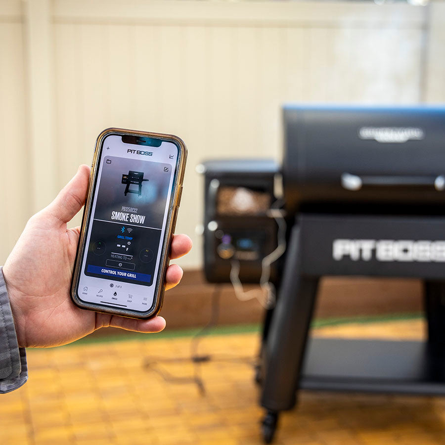 Smarter Control with Pit Boss Wi-Fi Grills