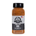 Black bottle of Pit Boss Competition BBQ seasoning with garlic, paprika, and onion flavors.