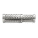Stainless steel smoker tube with vented sides for even smoke distribution; ideal for grilling and BBQ.